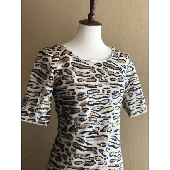 PJK Patterson J Kincaid Women's leopard Lenny Sequ - Picture 7 of 10